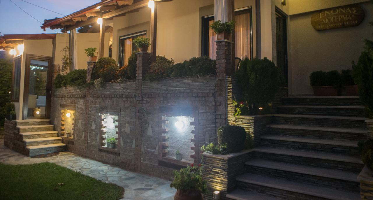 Guesthouse Liogerma Káto Loutrákion Dış mekan fotoğraf